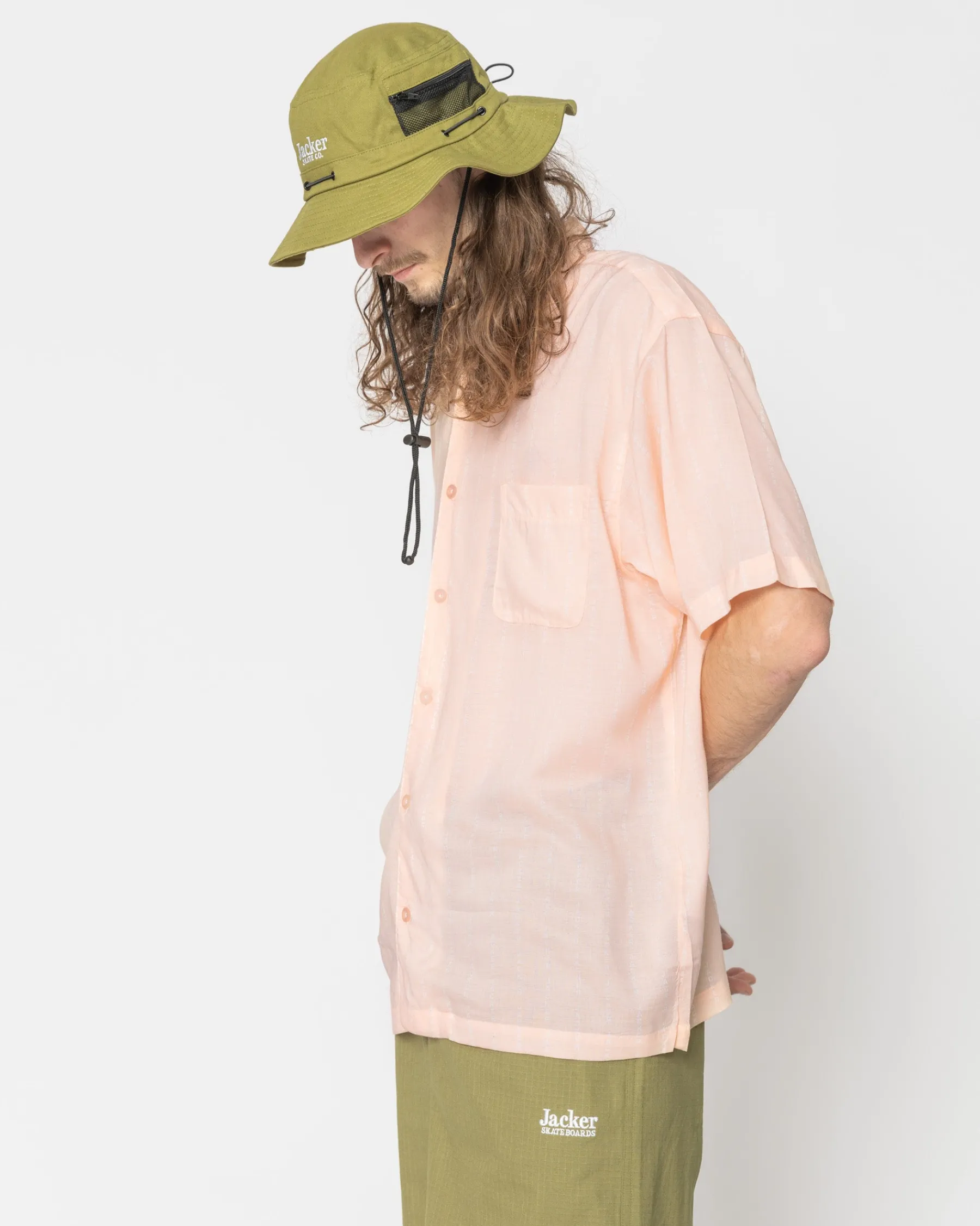 Chemises|JACKER SIGNAL - SHIRT - CORAIL