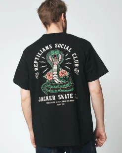T-shirts|JACKER SOCIAL CLUB - T-SHIRT - BLACK