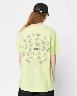 T-shirts|JACKER SPIRAL GAME - T-SHIRT - LEMON GREEN
