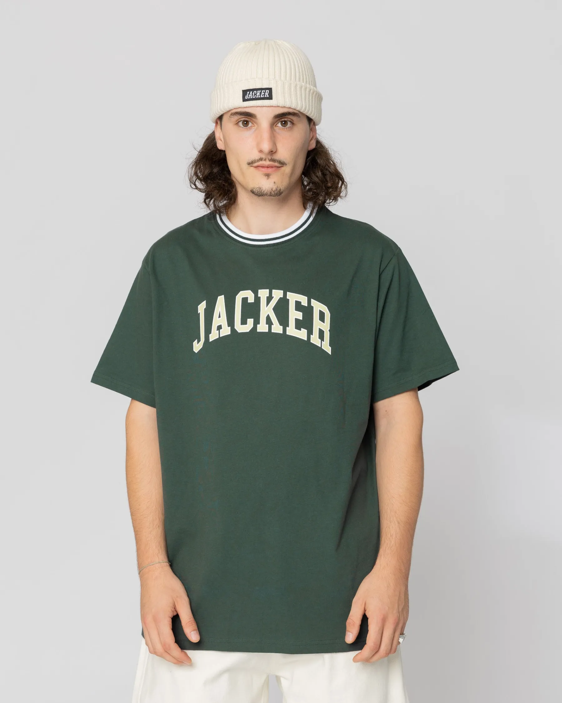 T-shirts|JACKER STINGY - T-SHIRT - GREEN