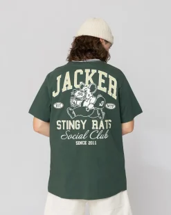 T-shirts|JACKER STINGY - T-SHIRT - GREEN