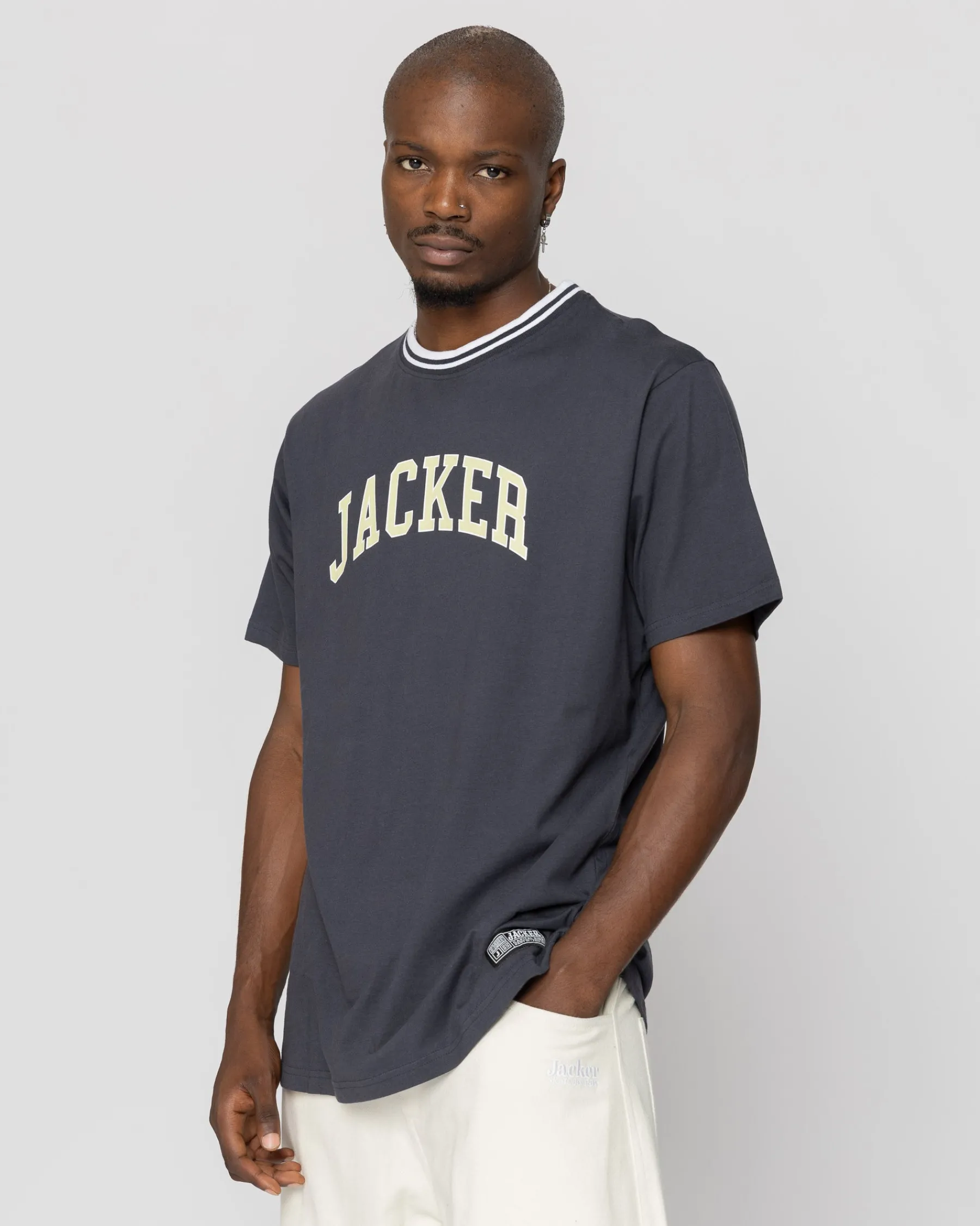 T-shirts|JACKER STINGY - T-SHIRT - NAVY