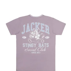 T-shirts|JACKER STINGY - T-SHIRT - PURPLE