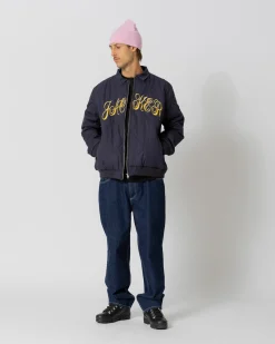 Vestes|JACKER SUPERSCRIPT JACKET - NAVY