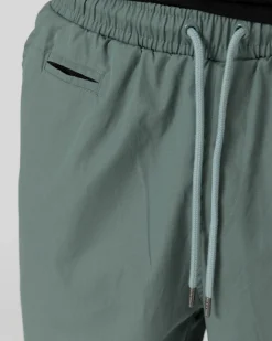 Pantalons & Shorts|JACKER SWELL LOGO SHORT - GREEN