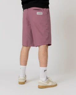 Pantalons & Shorts|JACKER SWELL LOGO SHORT - PURPLE