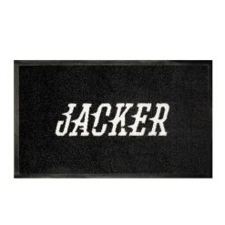 Divers|Tous Les Accessoires|JACKER TEAM LOGO - PAILLASSON - BLACK