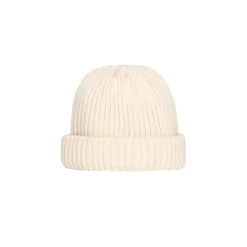 Headwear|JACKER TEAM LOGO - SHORT BEANIE - BEIGE