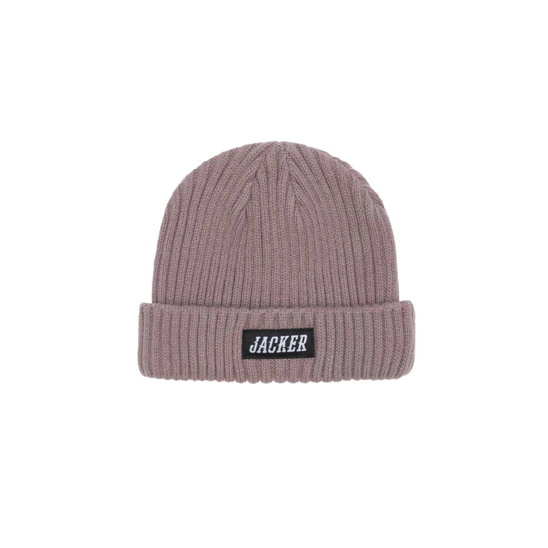 Headwear|JACKER TEAM LOGO SHORT BEANIE - GRAPE