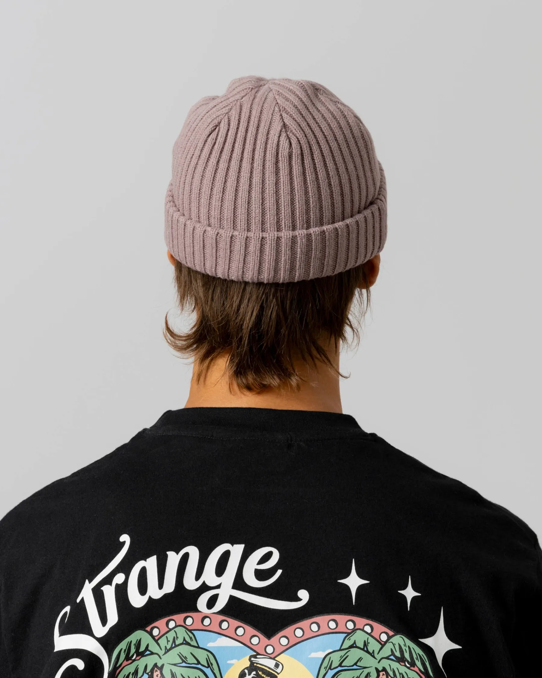 Headwear|JACKER TEAM LOGO SHORT BEANIE - GRAPE