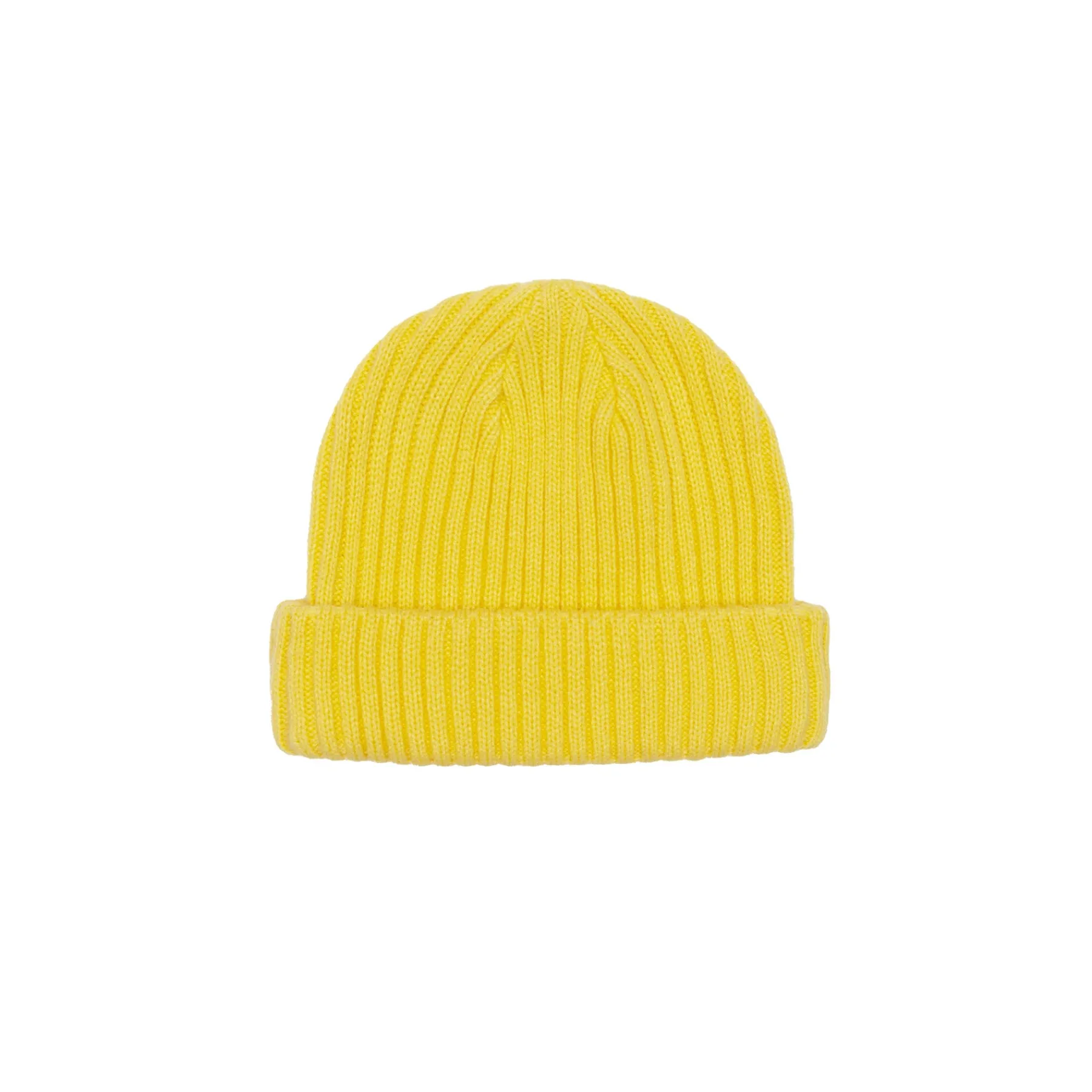 Headwear|JACKER TEAM LOGO SHORT BEANIE - YELLOW
