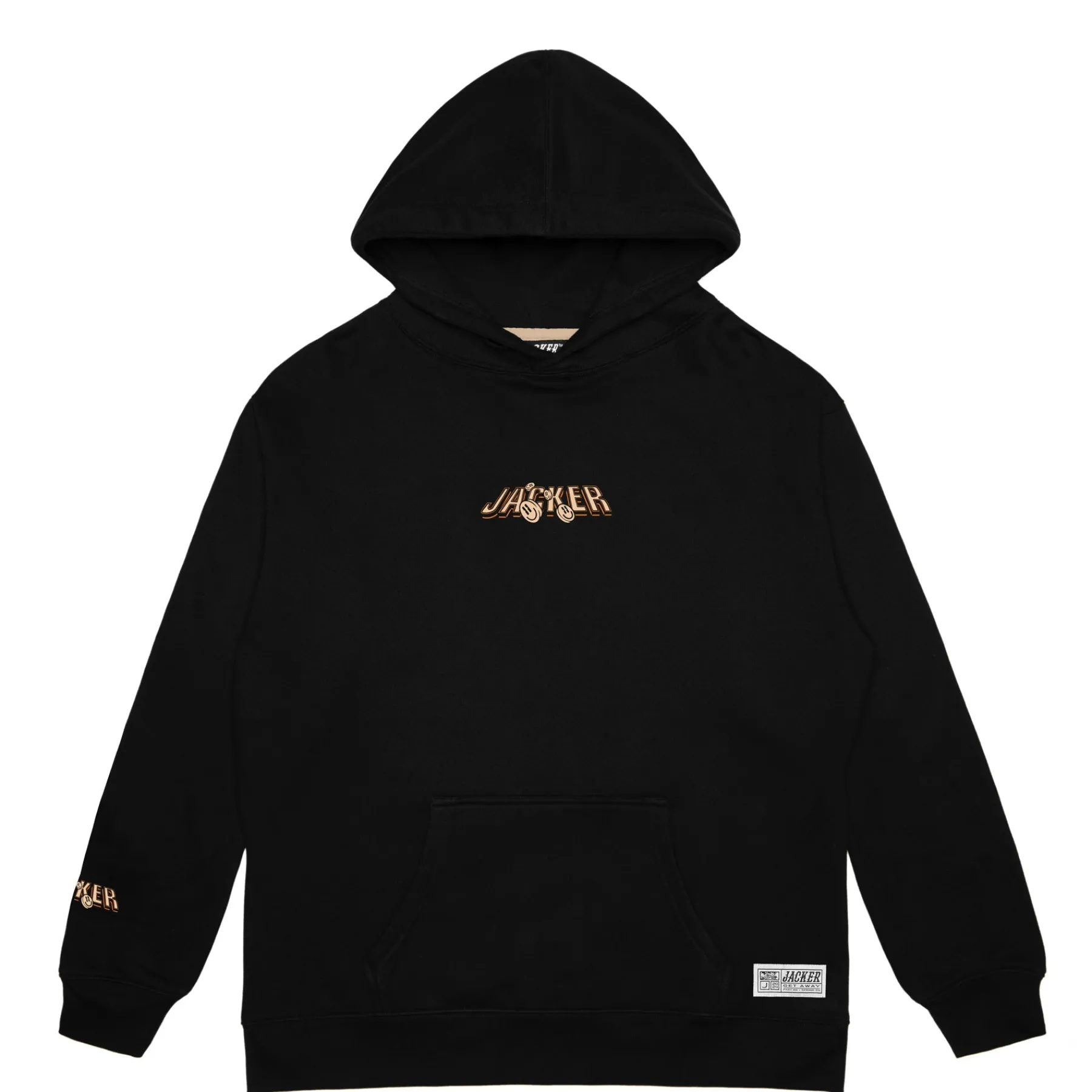 Sweats|JACKER THERAPY HOODIE - BLACK