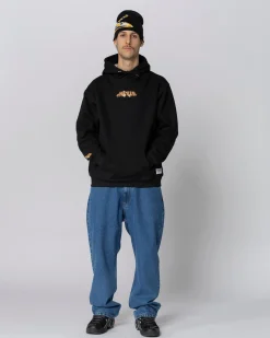 Sweats|JACKER THERAPY HOODIE - BLACK