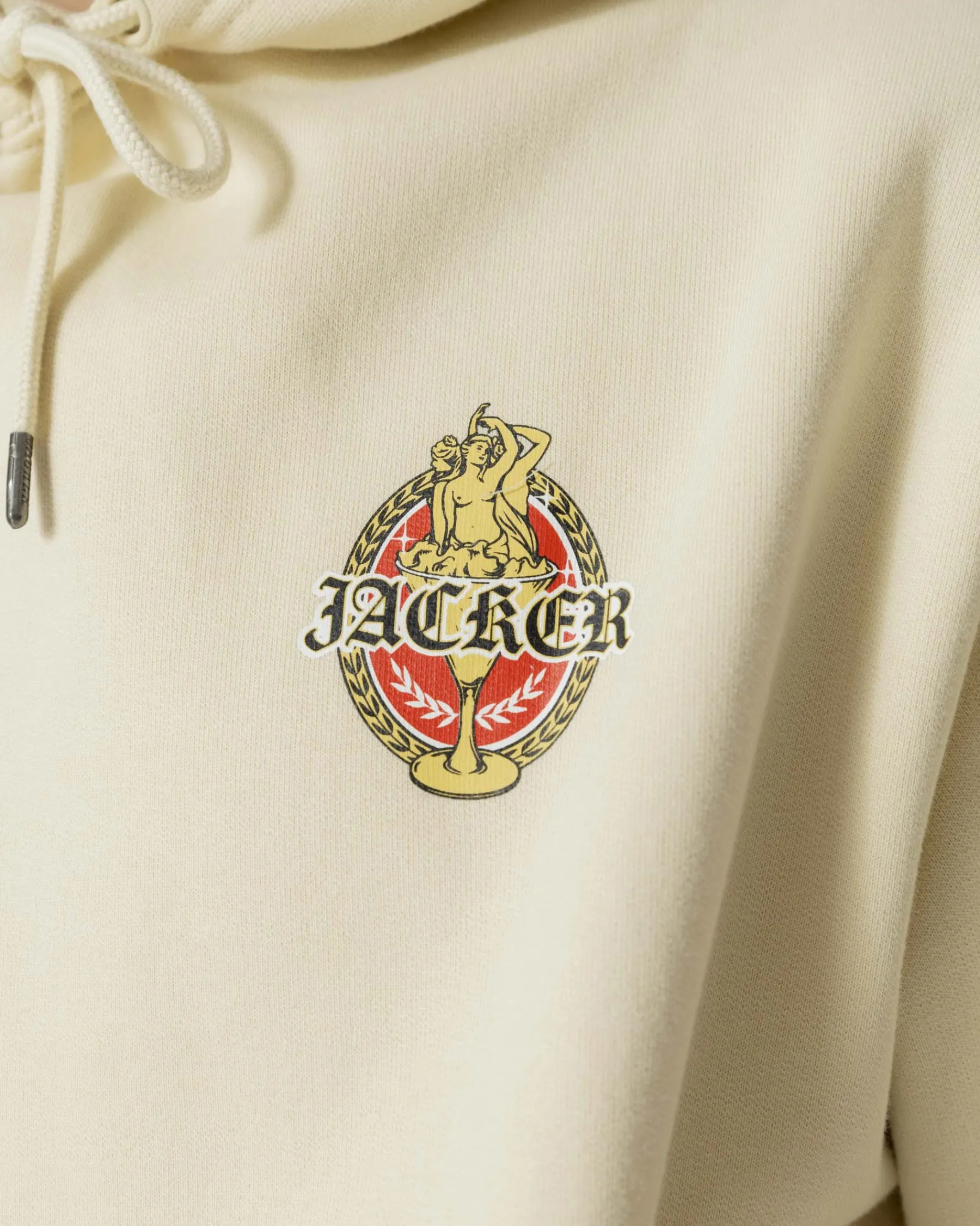 Sweats|JACKER TROIS GRACES HOODIE - BEIGE