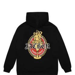 Sweats|JACKER TROIS GRACES HOODIE - BLACK