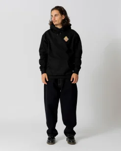 Sweats|JACKER TROIS GRACES HOODIE - BLACK