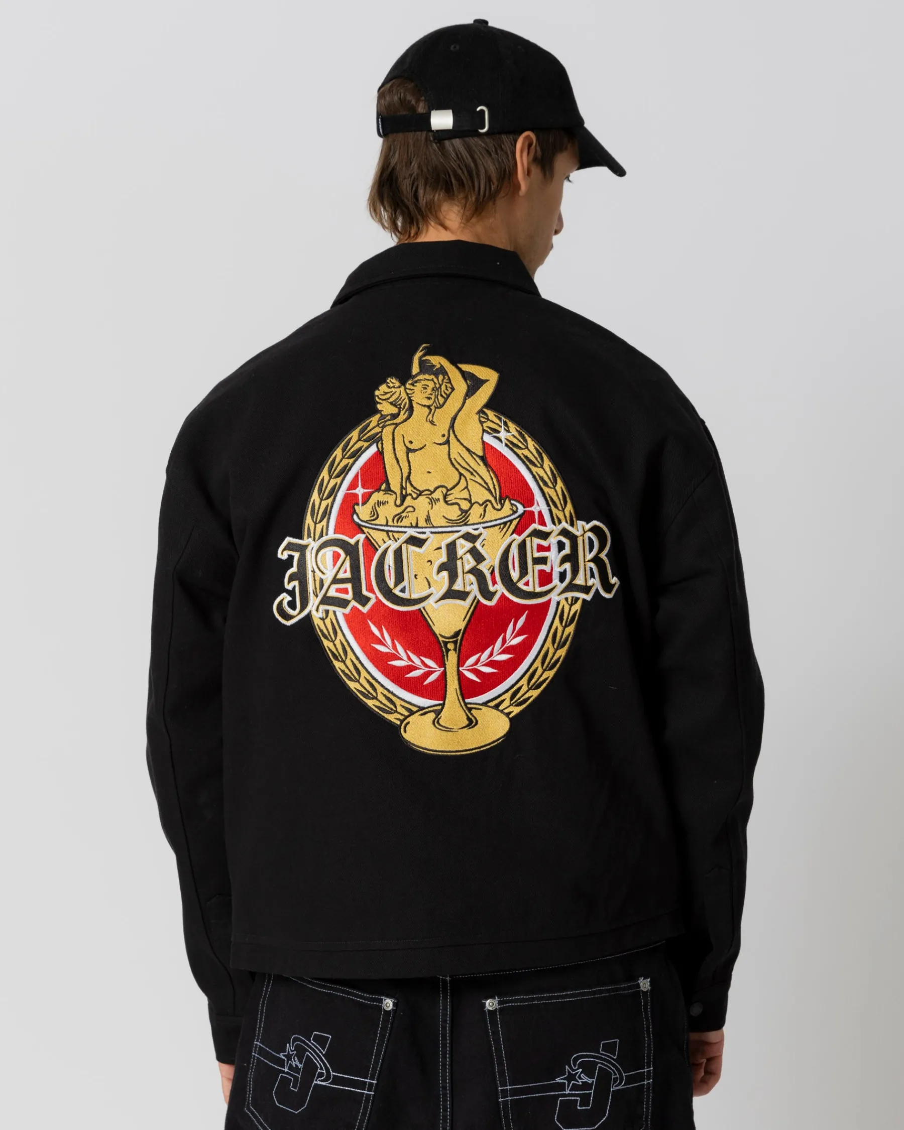 Vestes|JACKER TROIS GRACES JACKET - BLACK