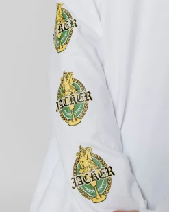 Long Sleeves|T-shirts|JACKER TROIS GRACES LONG SLEEVES - WHITE