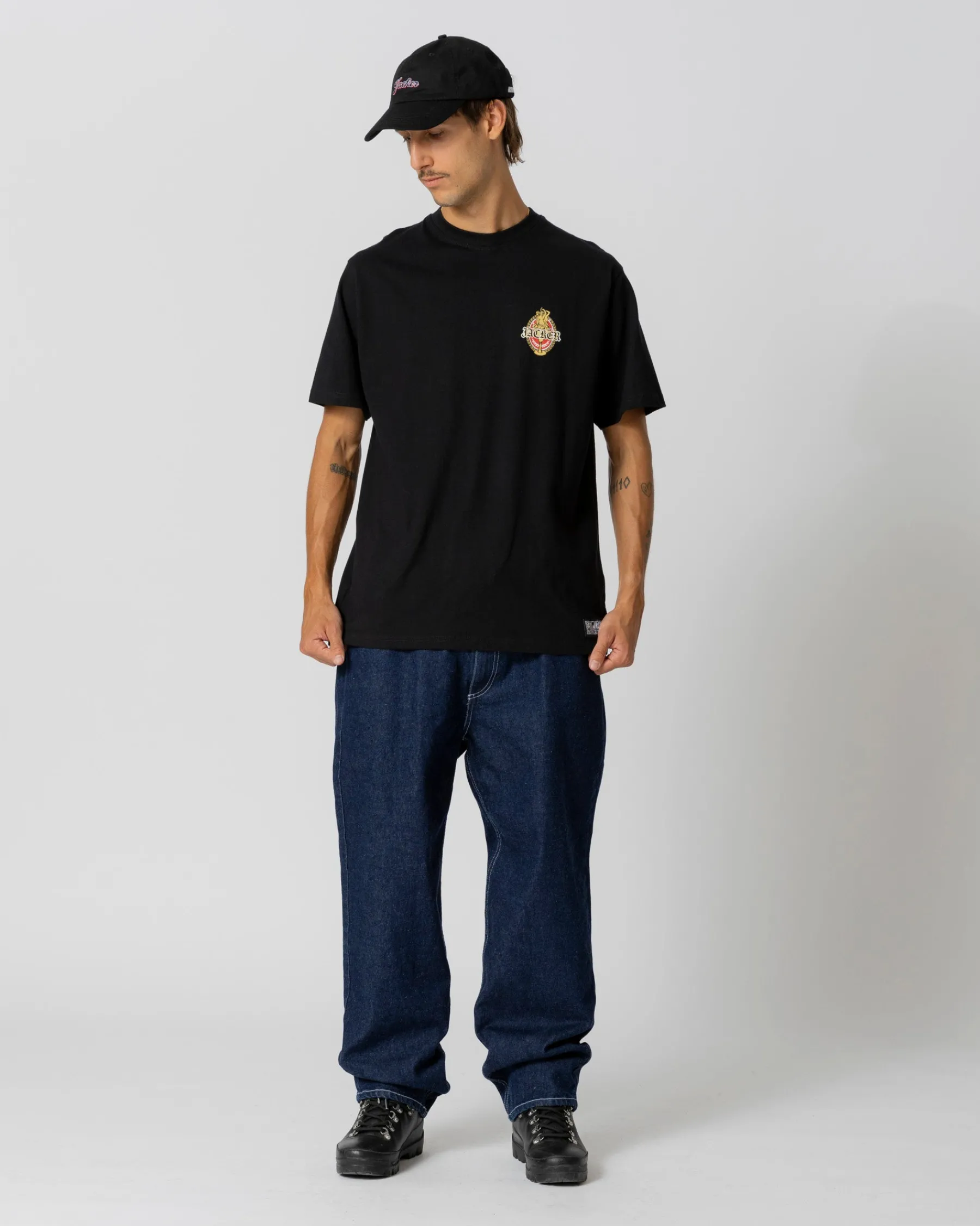 T-shirts|JACKER TROIS GRACES T-SHIRT - BLACK