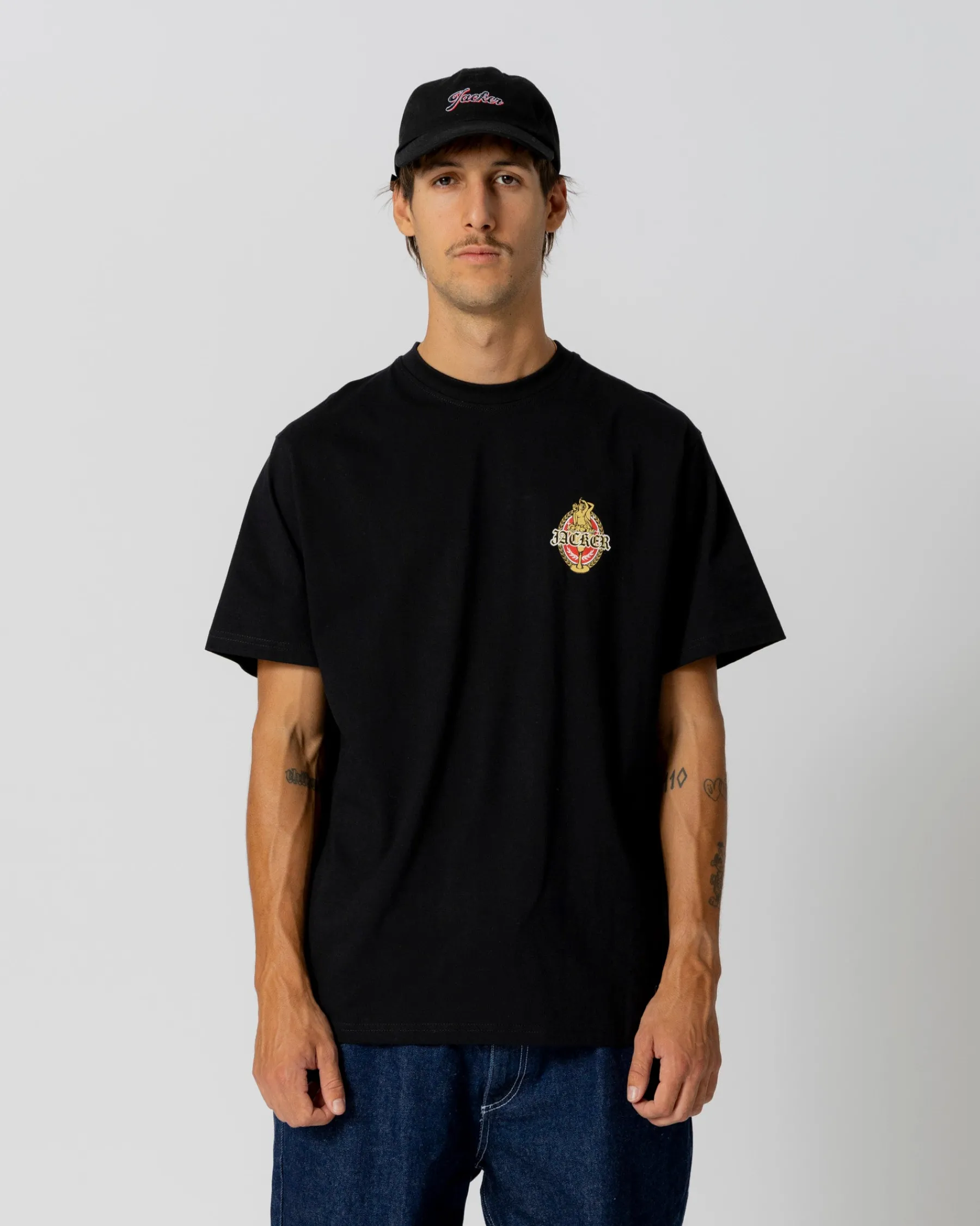 T-shirts|JACKER TROIS GRACES T-SHIRT - BLACK