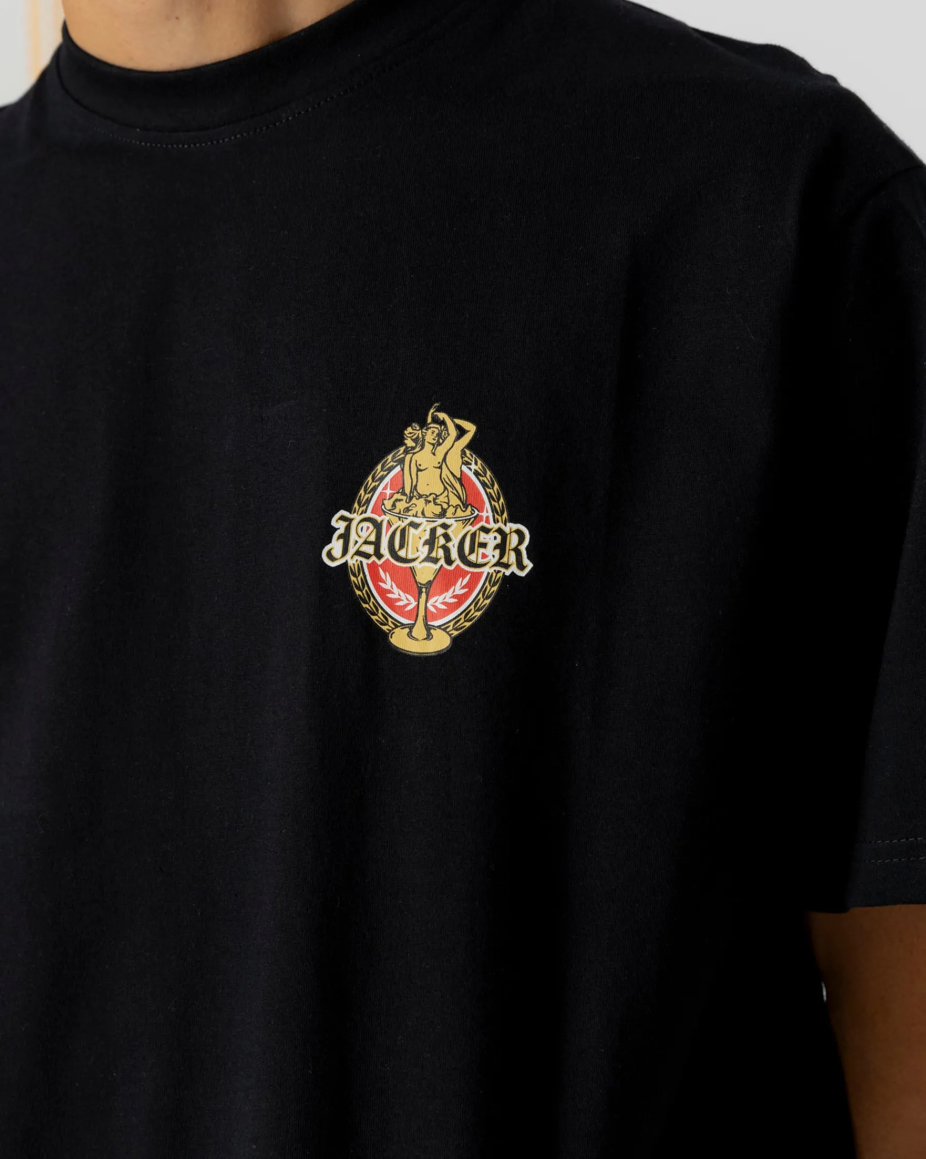 T-shirts|JACKER TROIS GRACES T-SHIRT - BLACK