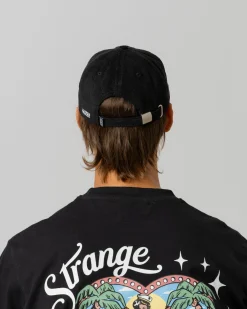 Headwear|JACKER VACATION CORDUROY CAP - BLACK