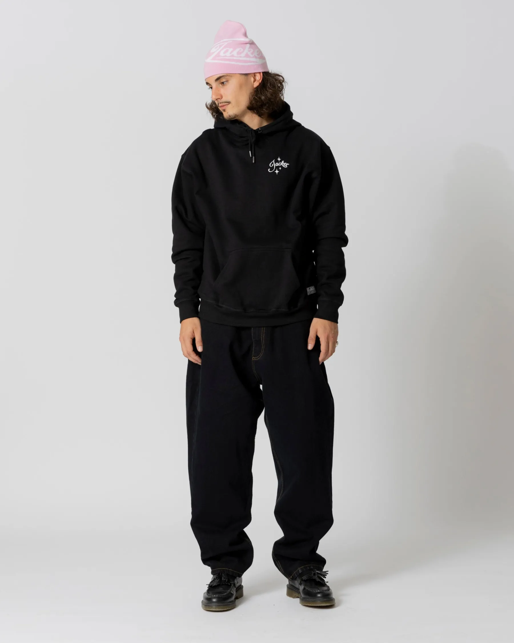 Sweats|JACKER VACATION HOODIE - BLACK