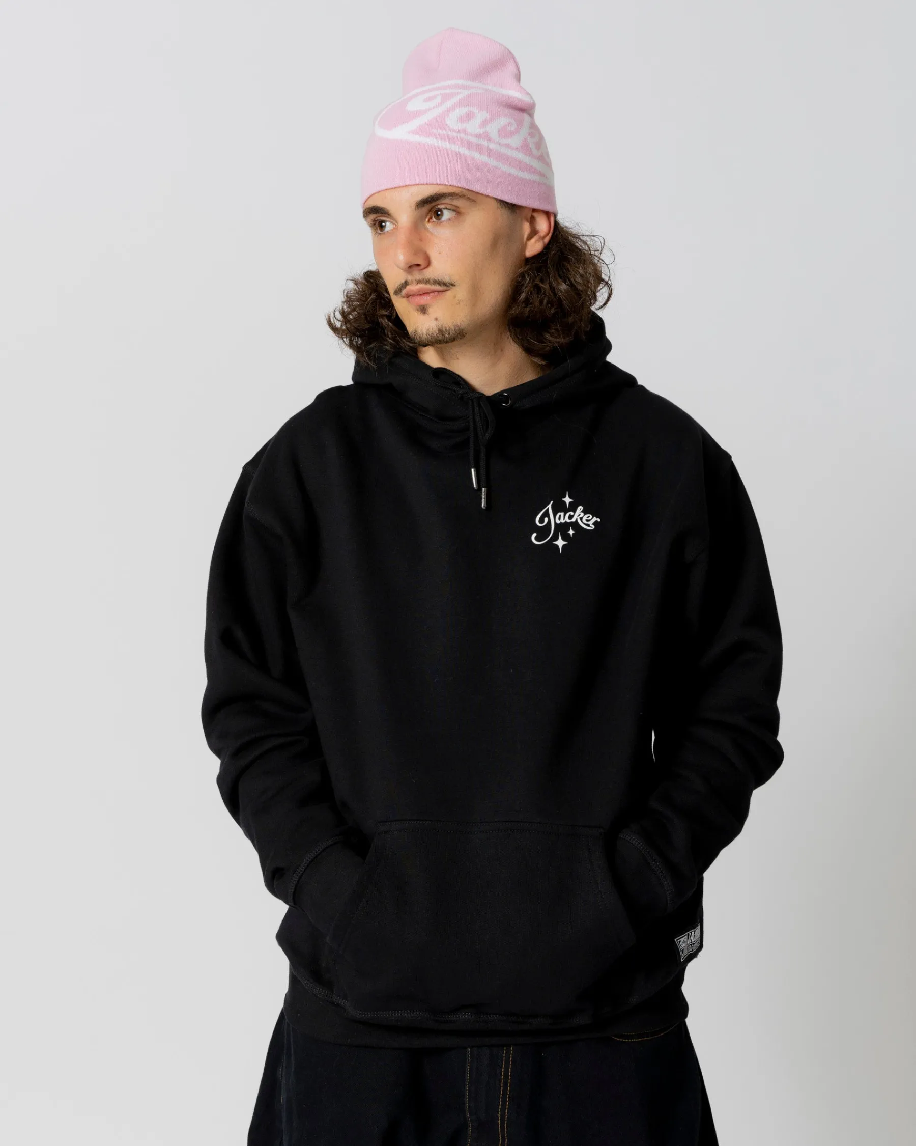 Sweats|JACKER VACATION HOODIE - BLACK