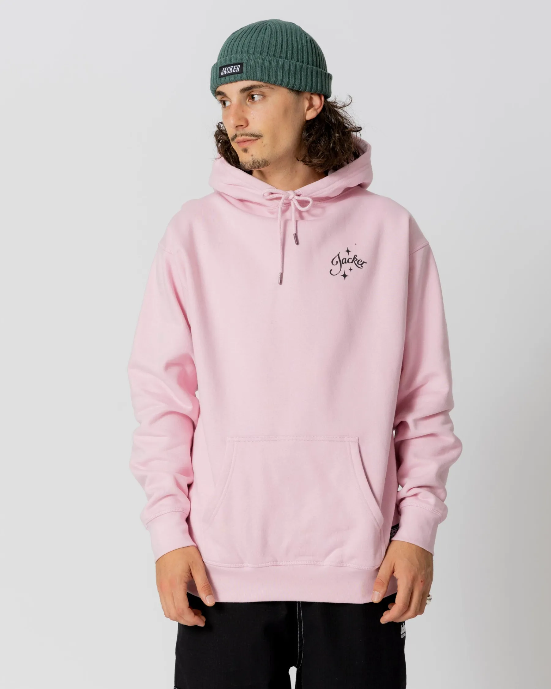 Sweats|JACKER VACATION HOODIE - PINK