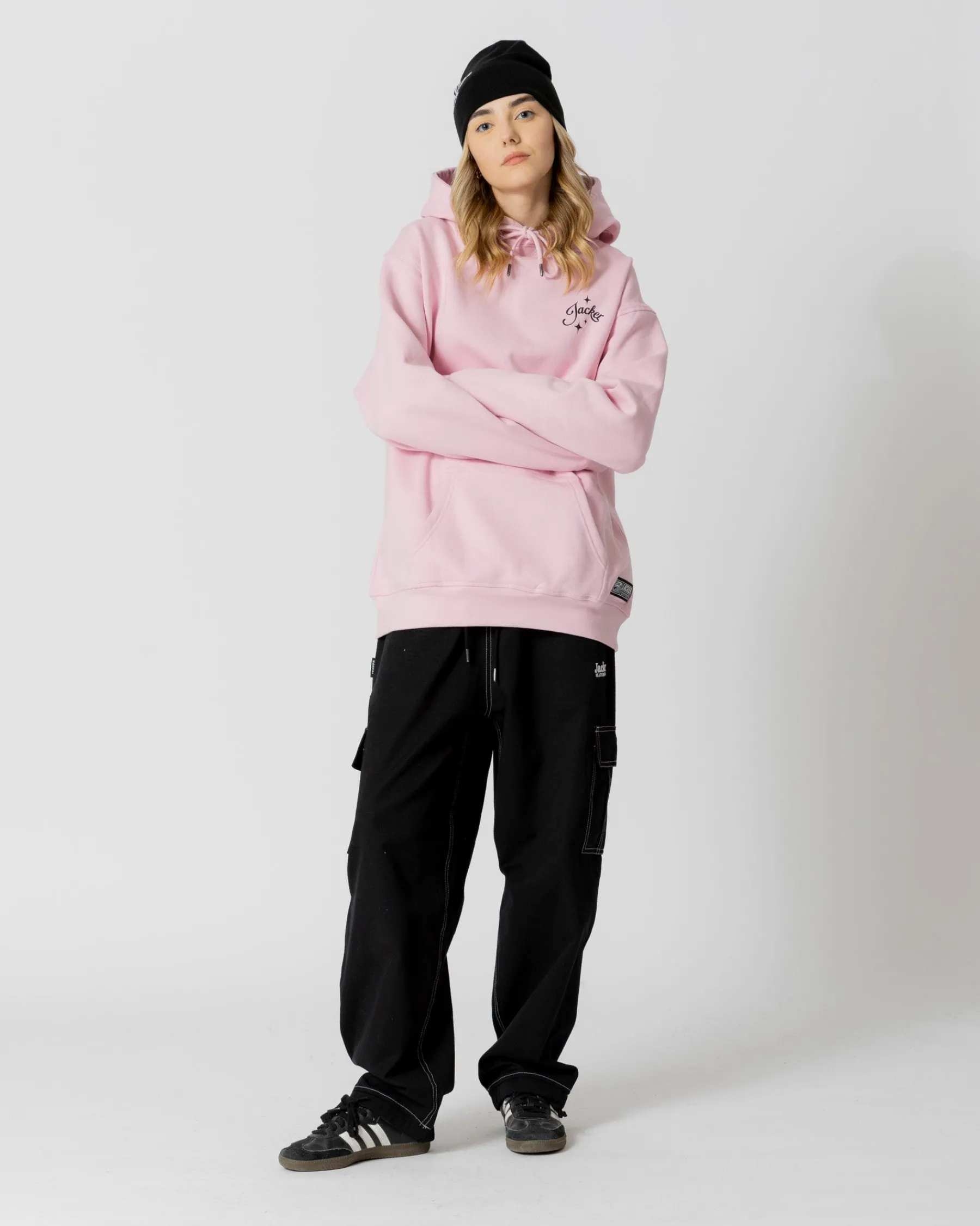 Sweats|JACKER VACATION HOODIE - PINK