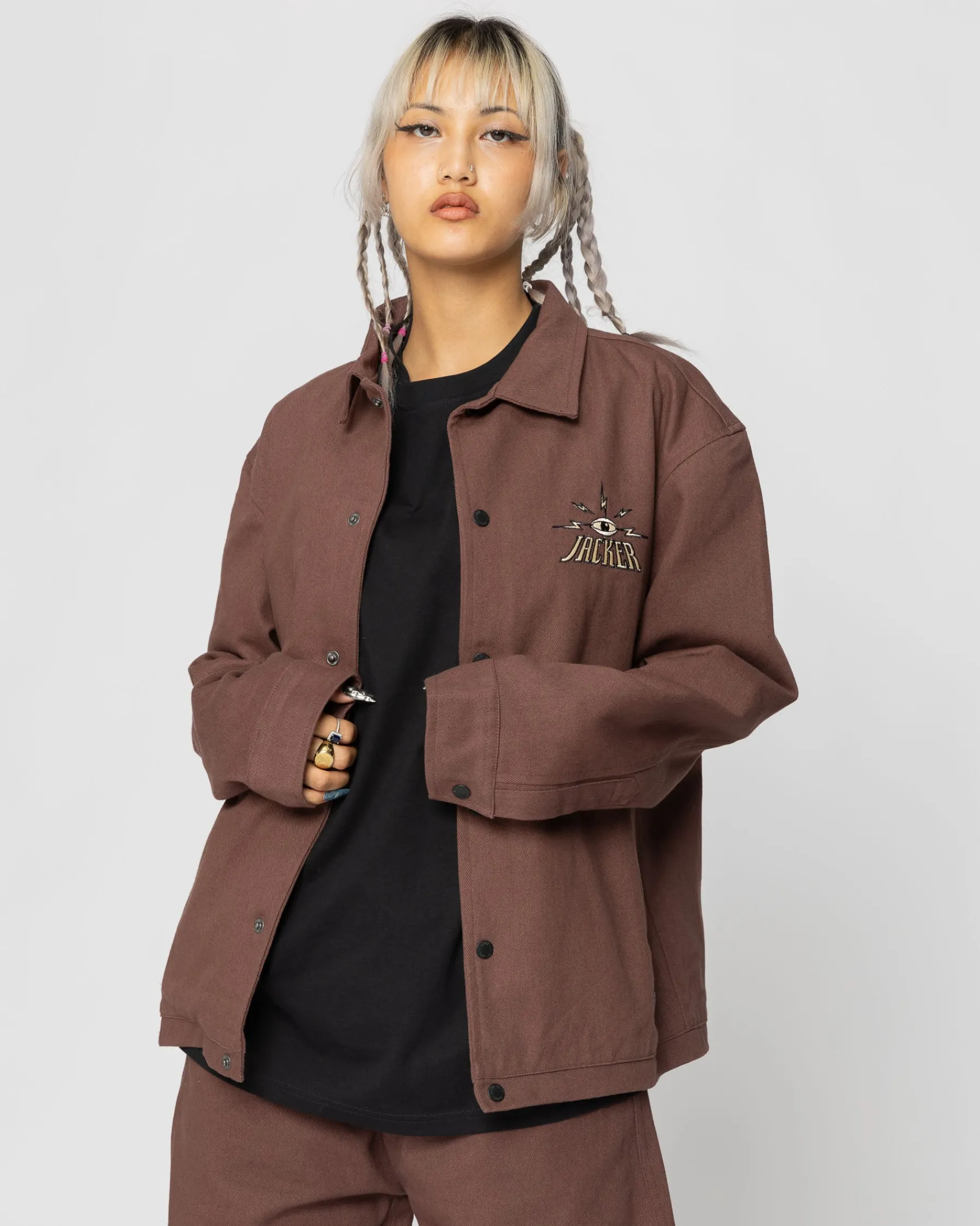 Vestes|JACKER VANITY - JACKET - BROWN