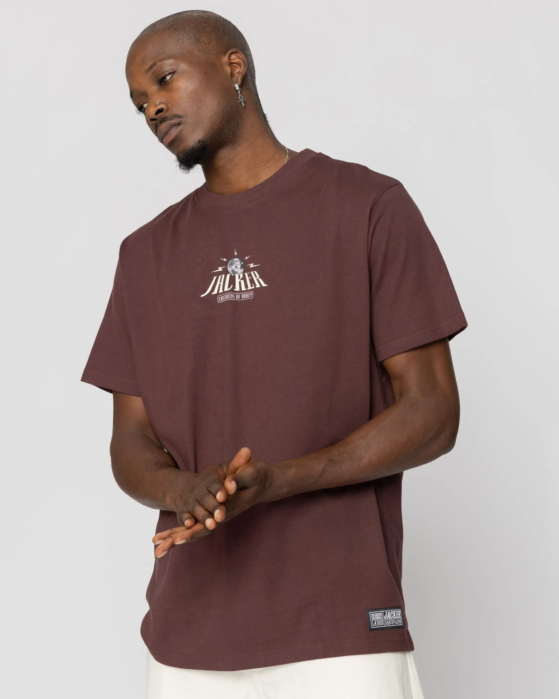 T-shirts|JACKER VANITY - T-SHIRT - BROWN