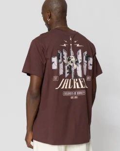 T-shirts|JACKER VANITY - T-SHIRT - BROWN