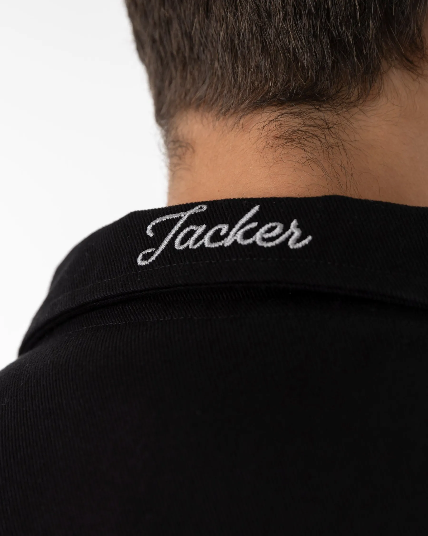 Vestes|JACKER WANTON TWILL JACKET - BLACK